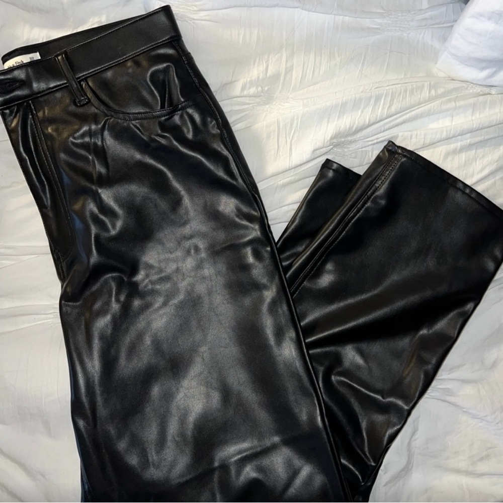 Abercrombie Leather Pants